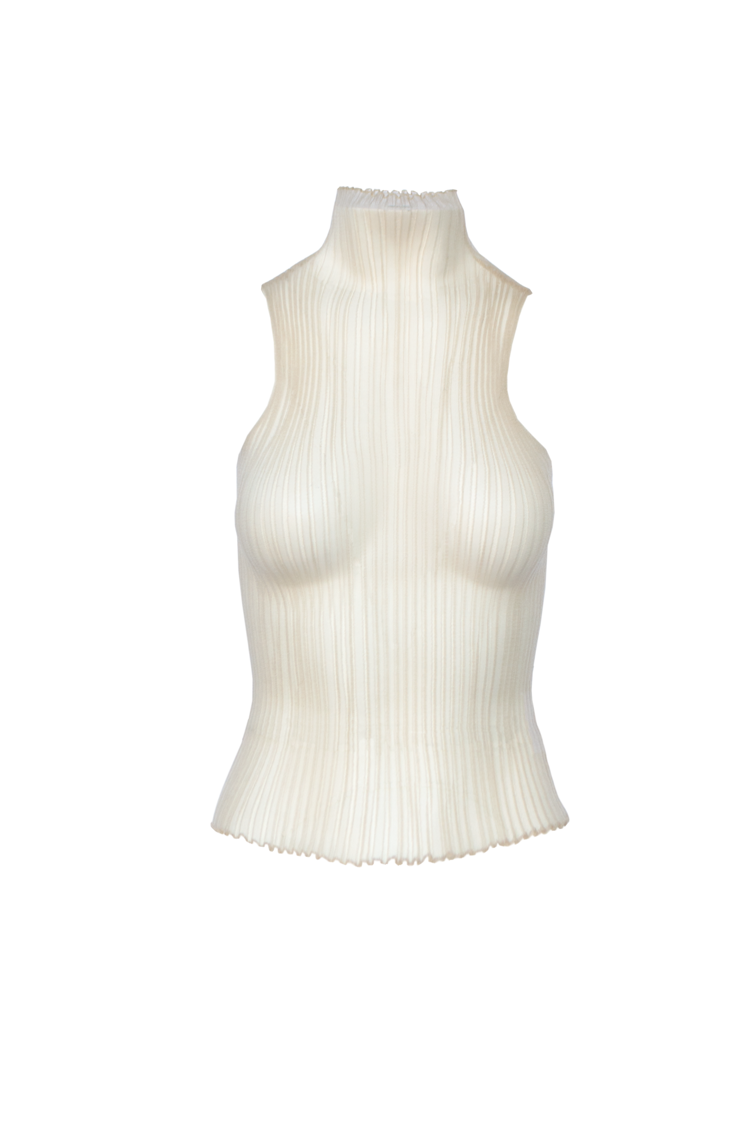 Sleeveless Modern Mist Turtleneck — Aisling Camps